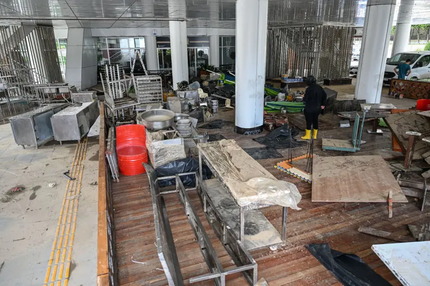 İstanbul'da sel sonrası temizlik çalışmaları 7