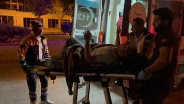 Polisten kaçmak isterken ölümden döndü