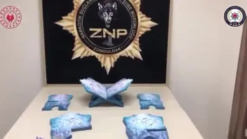 Zonguldak'ta operasyon: Rahlede 14 kilo uyuşturucu ortaya çıktı
