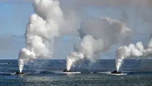 Kuzey Kore'den askeri tatbikatları uzatan ABD ve Güney Kore'ye tehdit