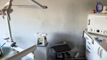 Sahte diş kliniğine baskın: Yüklü miktarda para ele geçirildi