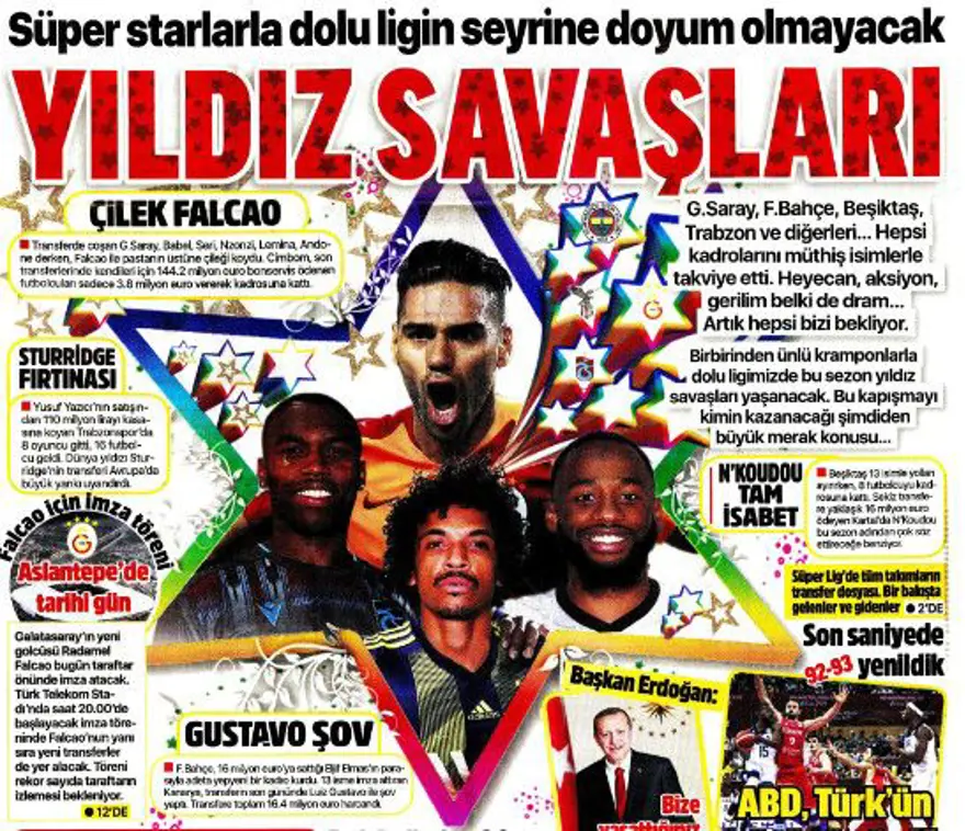 Günün spor manşetleri (04 Eylül 2019) 