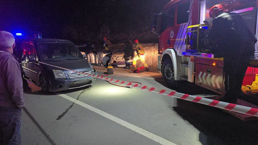 Düzce'de 3 araçlık feci kaza: 1 ölü, 4 yaralı 3