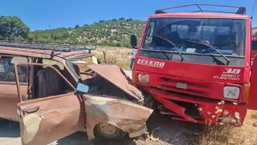 Balıkesir'de feci kaza: 6 yaralı