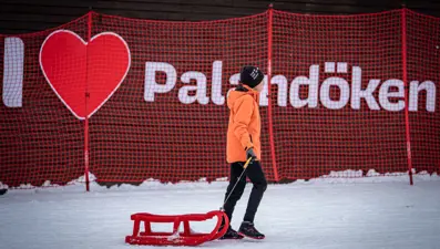 Palandöken'de hafta sonu yoğunluğu