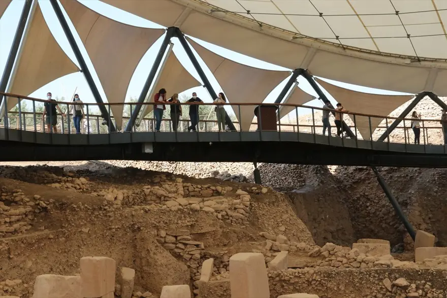 Göbeklitepe'de 2021 yılında ziyaretçi rekoru hedefi 8