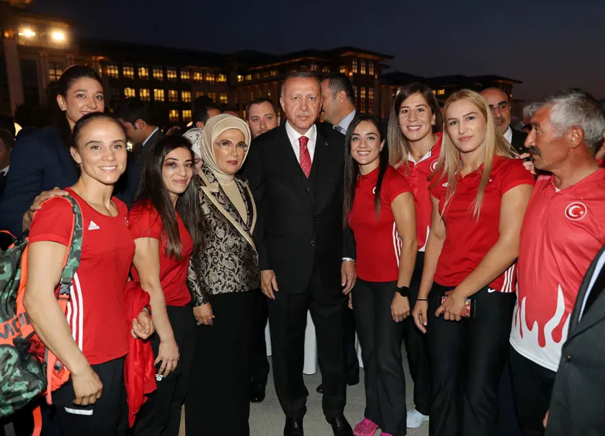 Beştepe'de 30 Ağustos Zafer Bayramı resepsiyonu 10