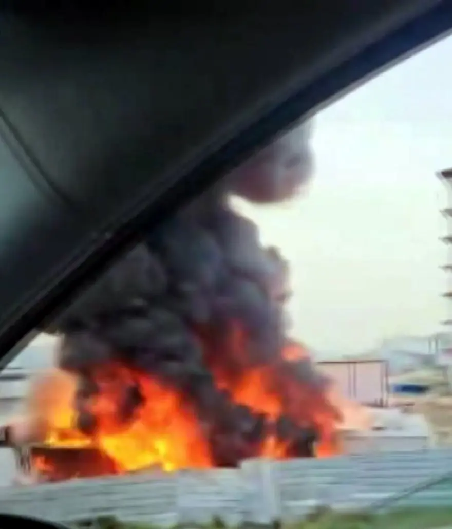 İstanbul'da korkutan yangın 2