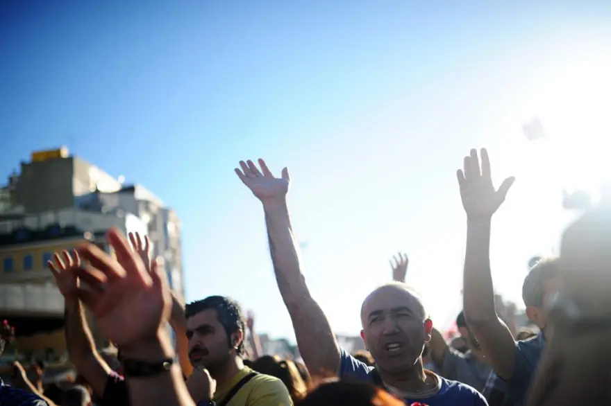 Taksim'de gerginlik 53
