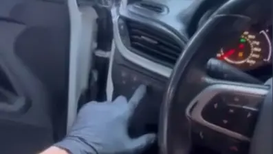 Beşiktaş'ta yakalandı: Sis farına basılı tutunca gizli kapak açıldı!