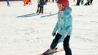 Erciyes'te pistler kayakseverlerle doldu