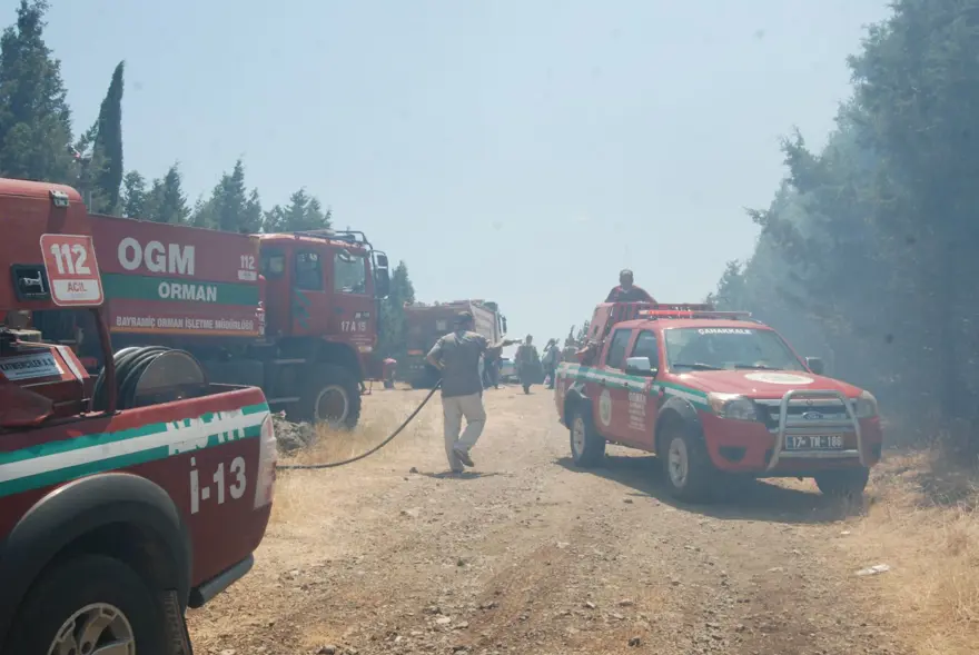 BAYRAMİÇ YANGINI DA KONTROL ALTINDA 5