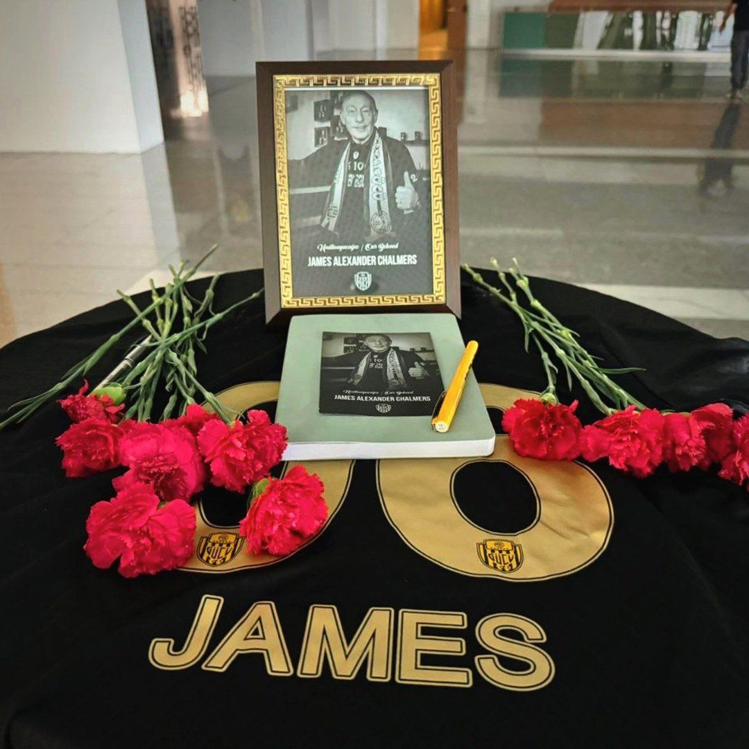 Ankaragücü vefat eden İskoç taraftarı Chalmers için anı defteri oluşturdu