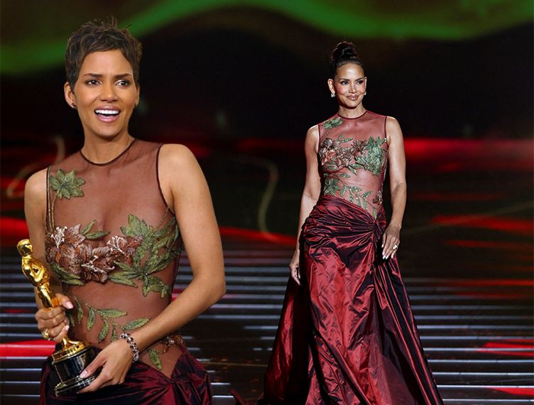 22 yıllık Oscar elbisesini giydi! Halle Berry o gece Oscar tarihine geçmişti