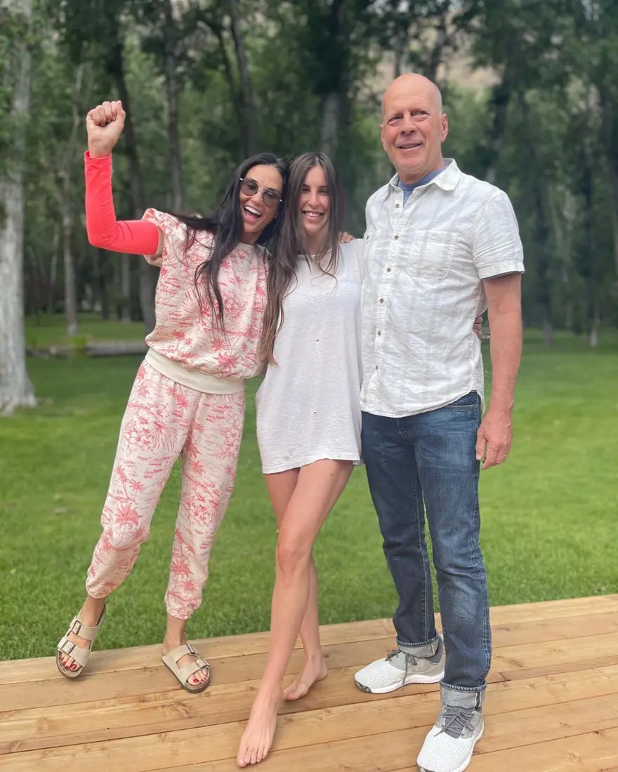 Scout Willis babası Bruce Willis'in son halini paylaştı 1