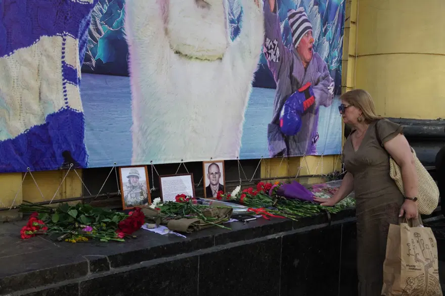 Wagner'in kurucusu Prigojin için Rostov’da anma töreni 9 Wagner'in kurucusu Prigojin için Rostov’da anma töreni 9