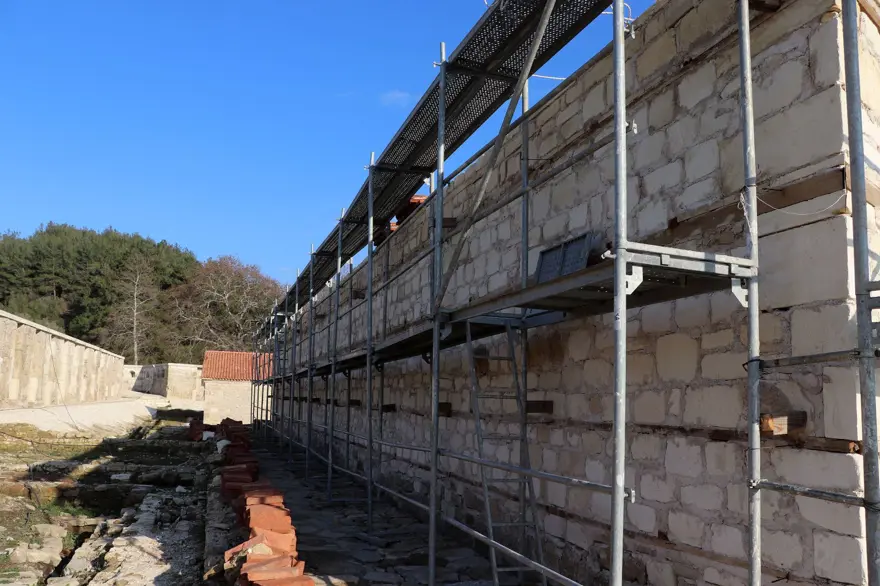 Çanakkale Boğazı'nın muhafızı Bigalı Kalesi açık hava müzesi oluyor 13