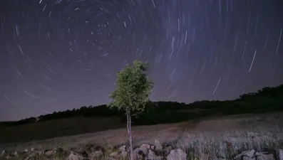 Ovacık'ta yıldızların görsel şöleni