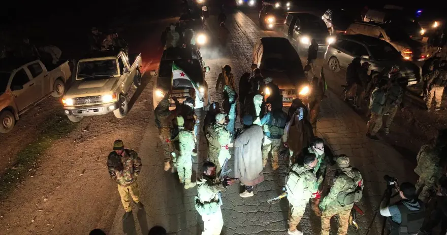 Barış Pınarı Harekatı bölgesinde hareketlilik: Suriye Milli Ordusu'ndan cepheye ağır silah sevkiyatı 6