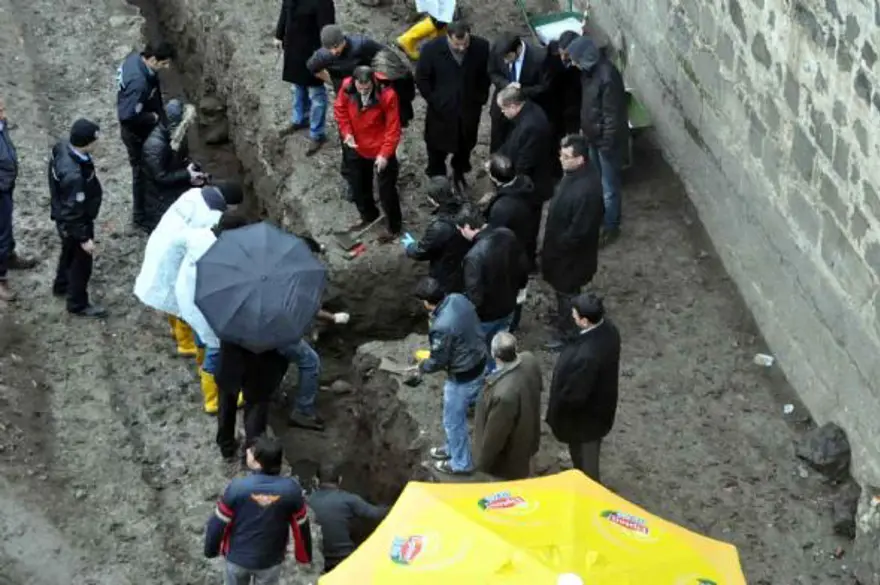 JİTEM binasında kafatasları 15