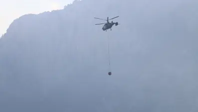 Adana'da 4 gündür süren orman yangını kontrol altında