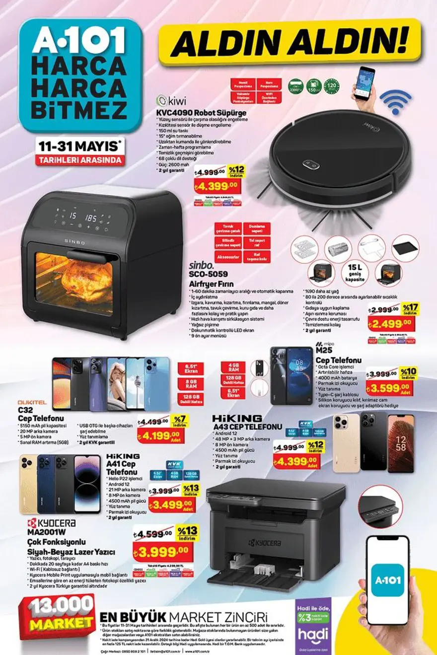 A101 aktüel indirimleri 16 Mayıs 2024: A101 markette bu haftaya özel yeni indirimli ürünler 14 A101 aktüel indirimleri 16 Mayıs 2024: A101 markette bu haftaya özel yeni indirimli ürünler 14