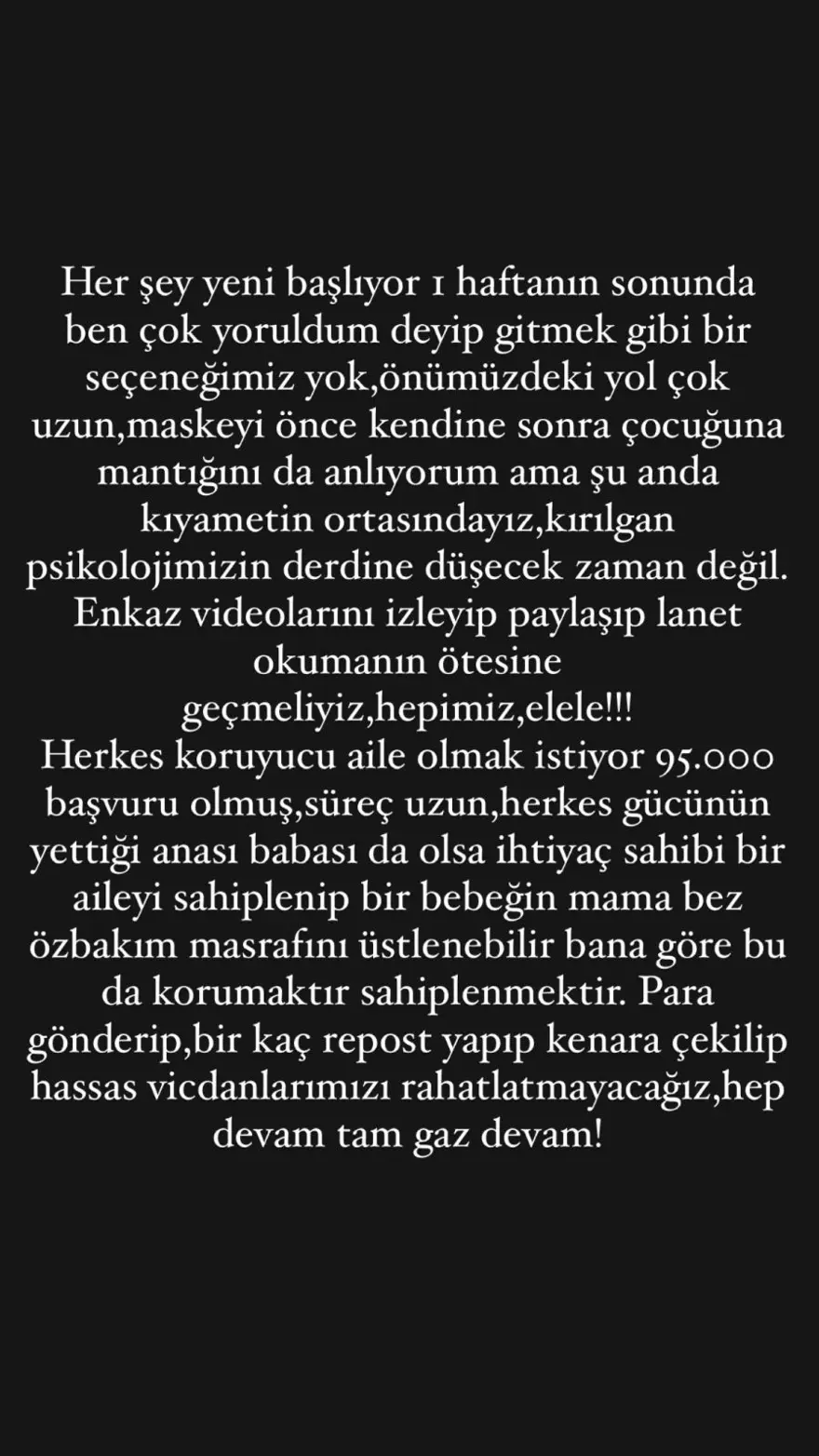 "ÖNÜMÜZDEKİ YOL ÇOK UZUN" 3