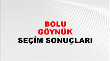 Bolu GÖYNÜK Seçim Sonuçları - 28 Mayıs 2023 Türkiye Cumhurbaşkanlığı Bolu GÖYNÜK Seçim Sonucu ve Oy Sonuçları