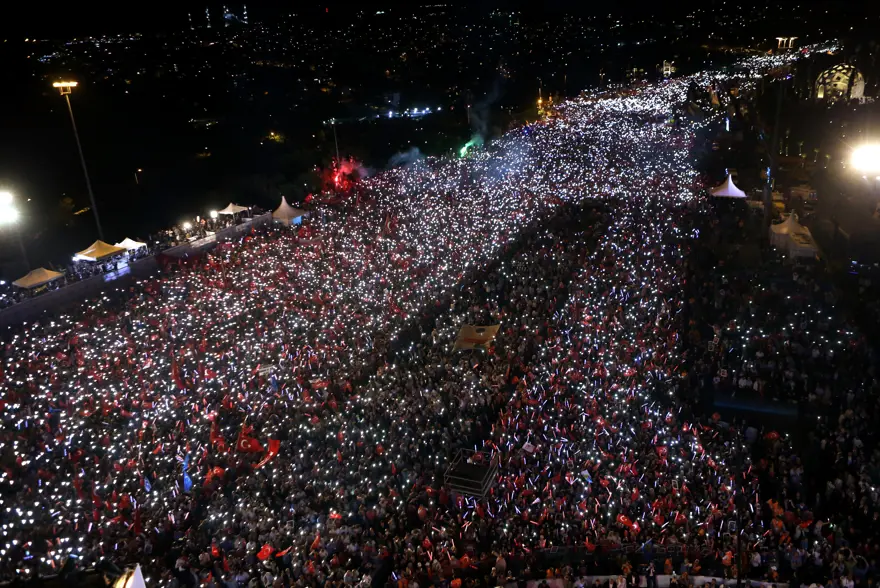 Köprüde Milli Birlik Yürüyüşü 56 Köprüde Milli Birlik Yürüyüşü 56