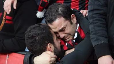 Eskişehirspor'un gözyaşları