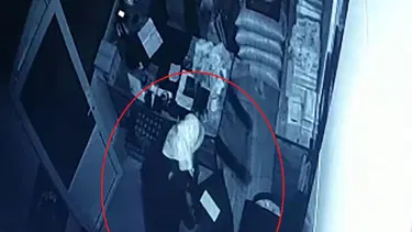 Kadın kılığına girip iş yerini soydu