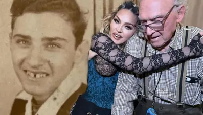 Madonna'nın babasına olan benzerliği dikkat çekti: 93. yaş günün kutlu olsun Silvio