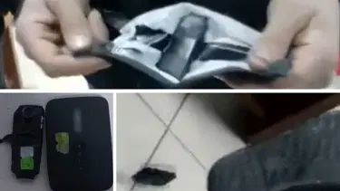 Ehliyet sınavına maskesinde kamerayla girerken yakalandı