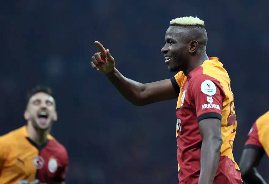 Süper Lig'de golcülerin sıralaması: Osimhen 'kral' oldu 