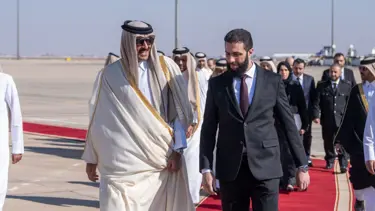 Katar Emiri Al Thani, Suriye'yi ziyaret eden ilk lider oldu
