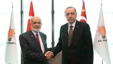 Beştepe'de sürpriz görüşme