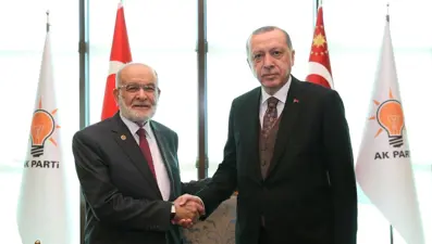 Beştepe'de sürpriz görüşme