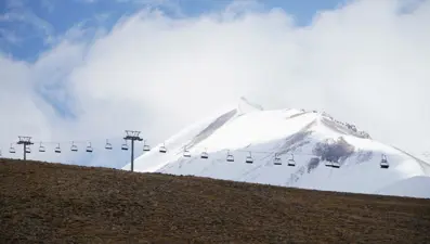 Erciyes'te kar kalınlığı 30 santimetreye ulaştı