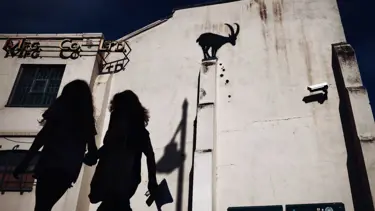 Gizemli sokak sanatçısı Banksy'nin yeni eseri ortaya çıktı