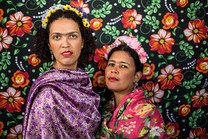 Frida Kahlo'yu taklitleriyle andı 40