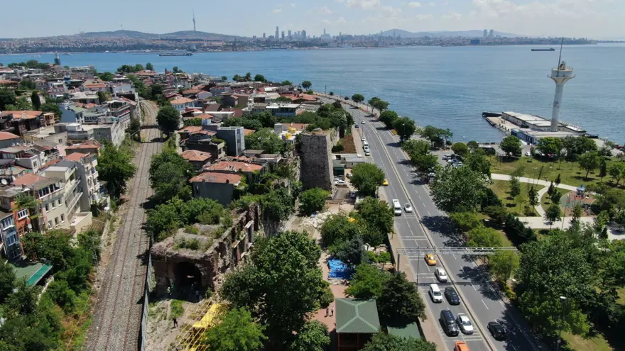 1610 yıllık Bukoleon Sarayı'nda restorasyon çalışmaları başlatıldı 7