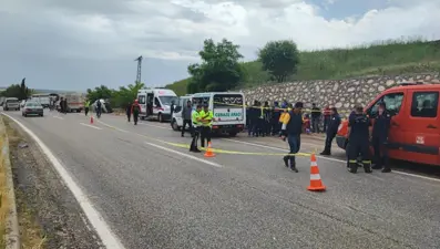 Adıyaman'da kontrolden çıkan otomobil takla attı: 1 ölü, 1 yaralı