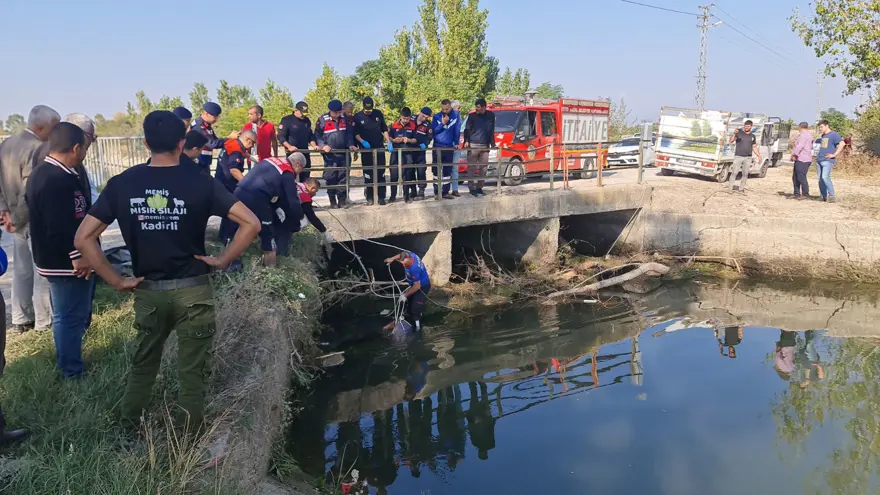 Sulama kanalında kadın cesedi bulundu 2