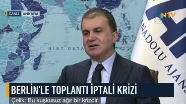 AB Bakanı Ömer Çelik'ten Almanya açıklaması