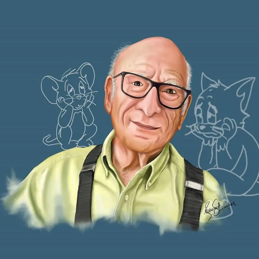 Tom ve Jerry, Temel Reis'in çizeri GeneDeitch'in ölümünün ardından sanatçılardan saygı duruşu nitelikli çizimler 3
