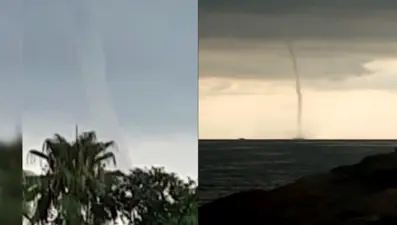 Antalya’da iki hortum birden oluştu