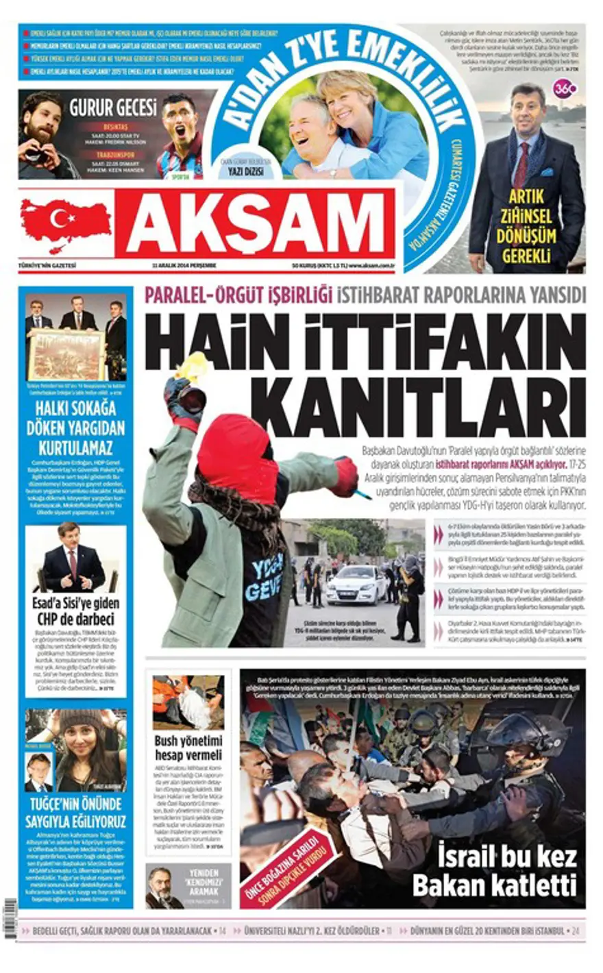 Günün gazete manşetleri 2