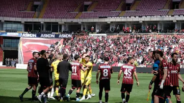 Eskişehirspor maçında kavga