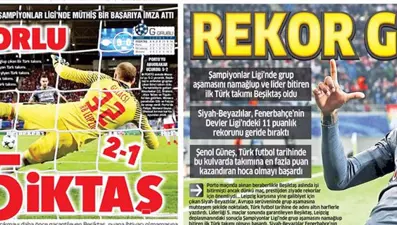 Günün spor gazeteleri (7 Aralık 2017)