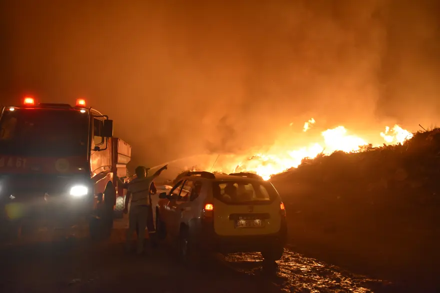 Bodrum’da korkutan yangın 11